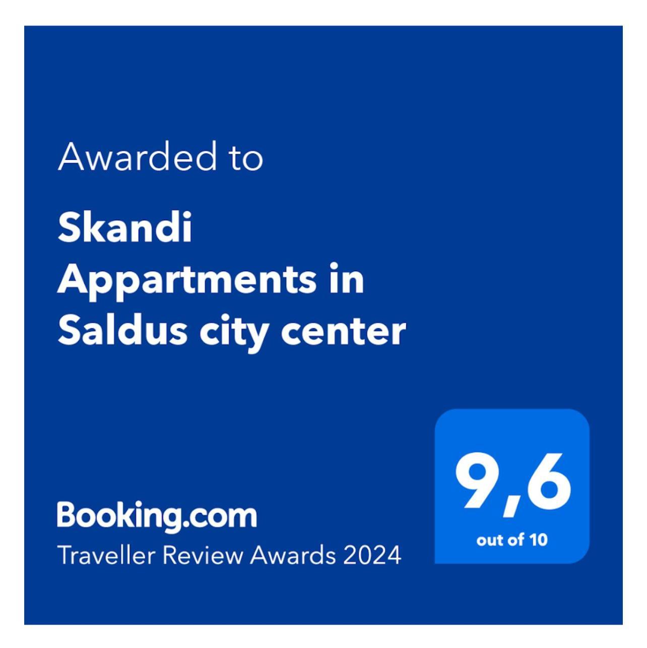 Skandi Appartments In Saldus City Center Esterno foto